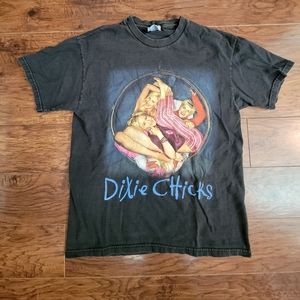 Vintage Dixie Chicks Fly Tour 2000 tshirt shirt Medium Hanes